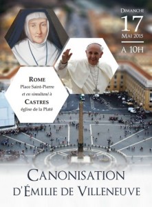 Affiche canonisation