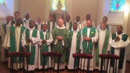 Jeunes prêtres et Mgr Legrez